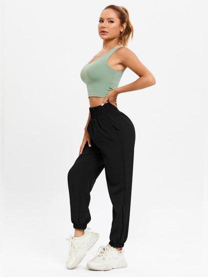 High Waist Running Fitness Trousers